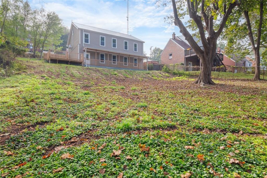 4617 Mt Troy Rd Extension Pittsburgh, PA 15214 - Photo 19 of 19 a view of a house with a yard