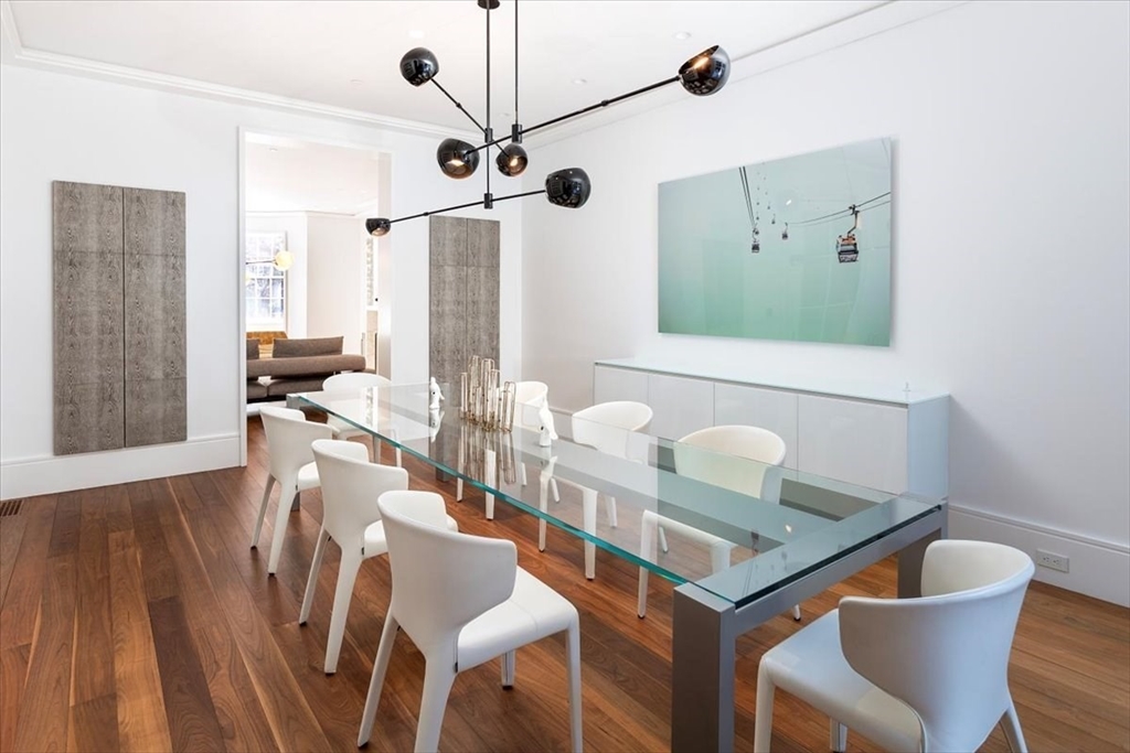 21 Chestnut Street Boston, MA 02108 - Photo 3 of 24 a dining room with furniture and wooden floor