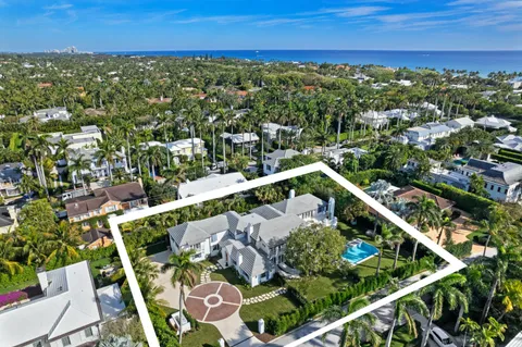 a view of a house with a garden