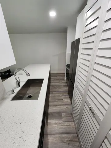 wooden floor in a gallery