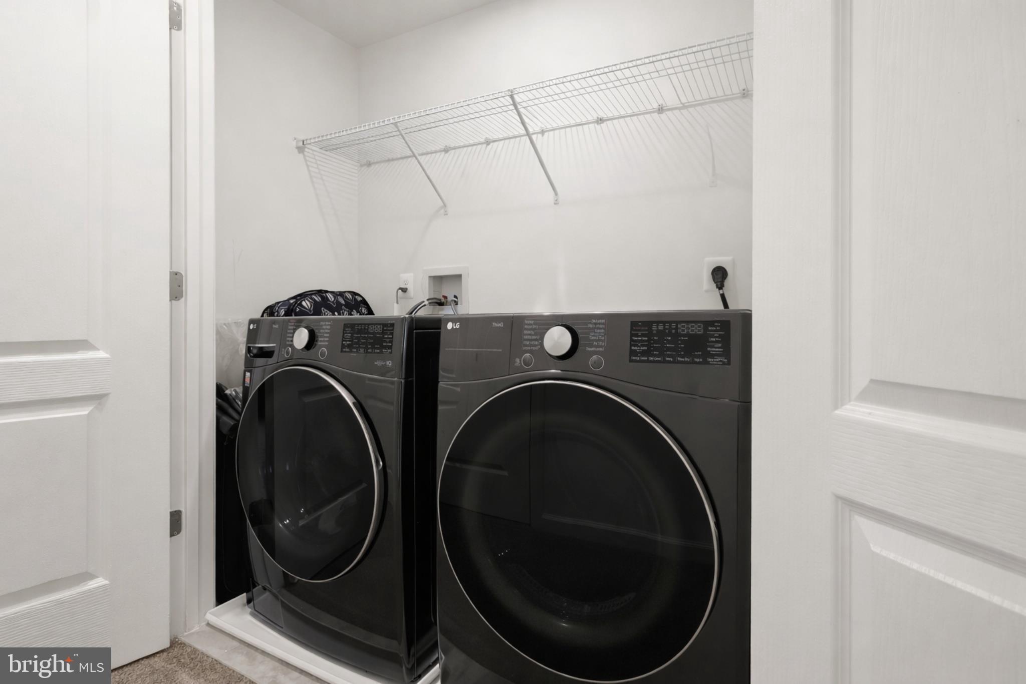 1624 Aster Lane Hanover, MD 21076 - Photo 37 of 47 Laundry Closet Features Upgraded LG W&D