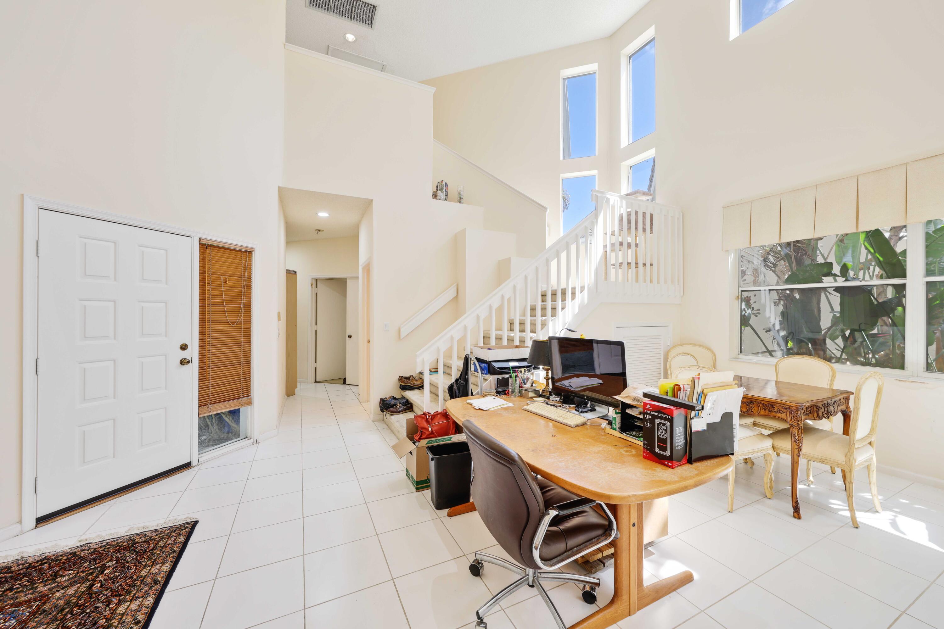 2502 Northwest 66th Drive Boca Raton, FL 33496 - Photo 21 of 33 2502 NW 66th Dr - Office and staircase