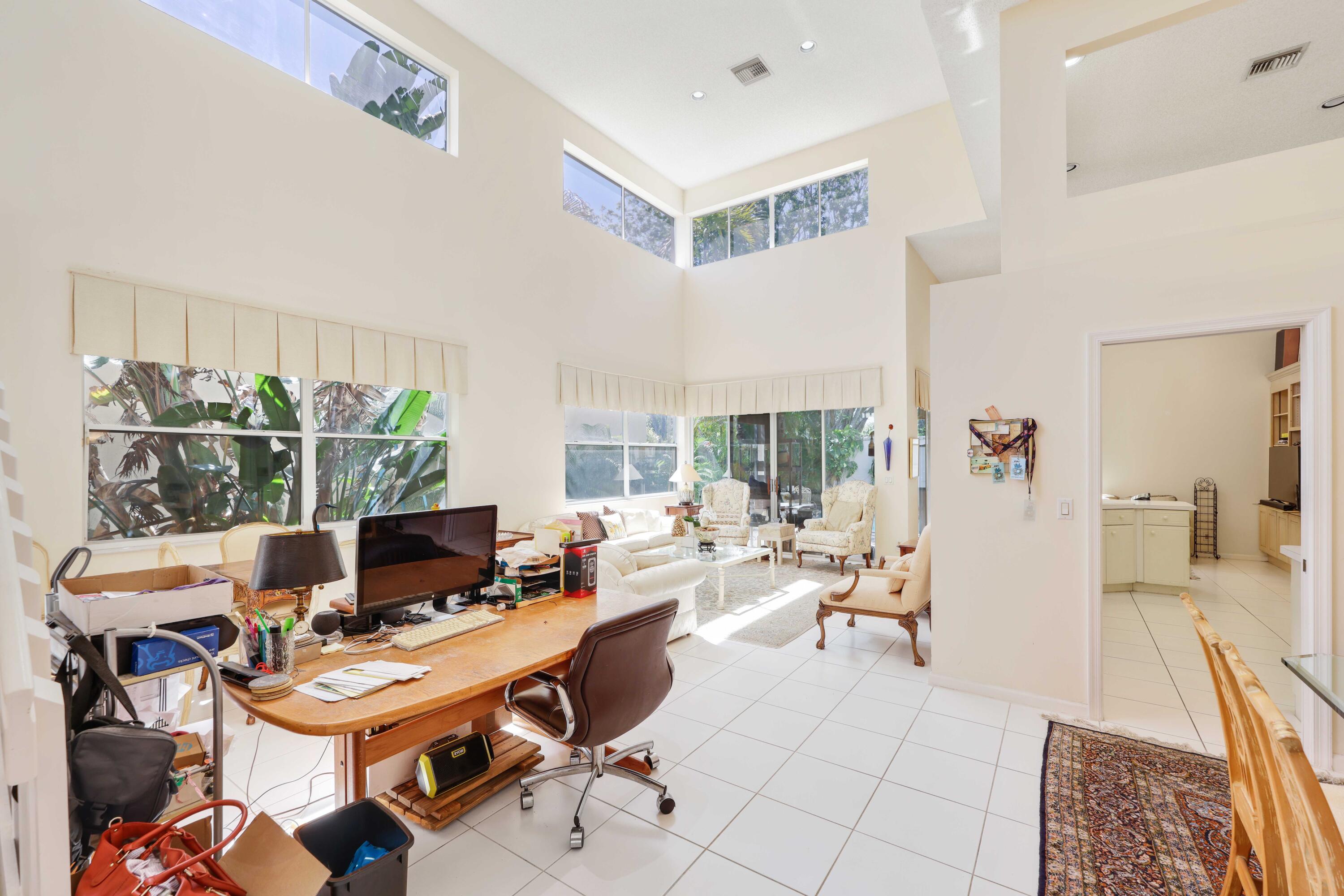 2502 Northwest 66th Drive Boca Raton, FL 33496 - Photo 22 of 33 2502 NW 66th Dr - Office and Living room