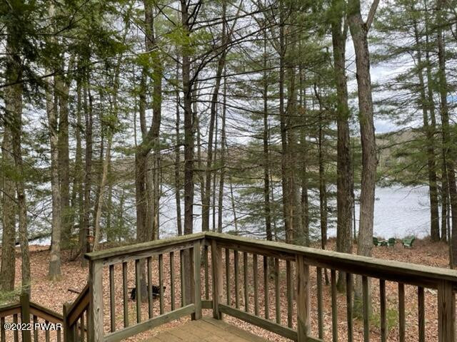 115 West Shore Road Shohola, PA 18458 - Photo 9 of 35 view from deck right side