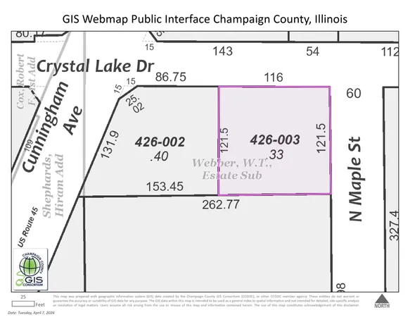 $149,900 | 507 Crystal Lake Drive, Urbana, IL 61802