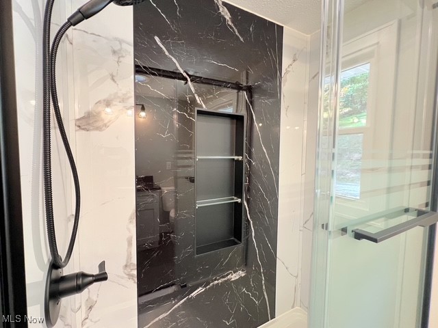6285 Adams Road Northeast New Philadelphia, OH 44663 - Photo 14 of 32 Full bathroom featuring a marble finish shower