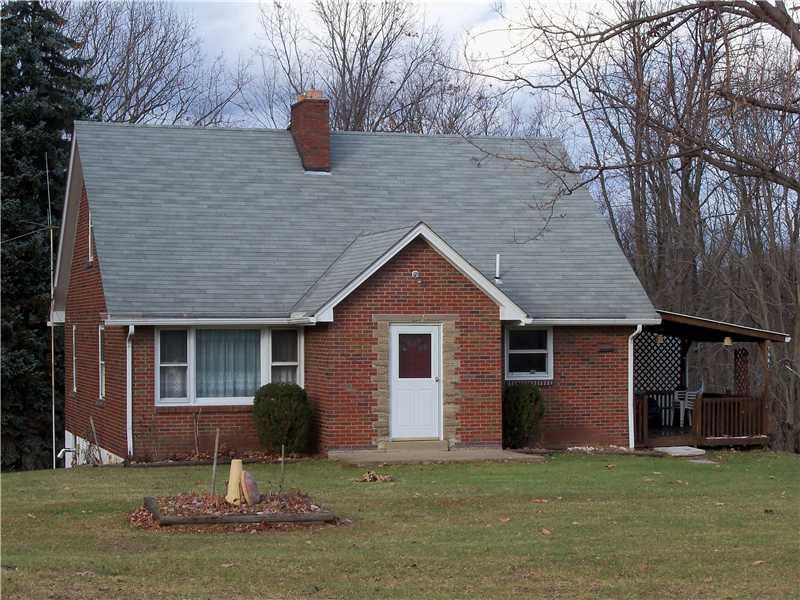 7961 Franklin Road Evans City, PA 16033 - Photo 1 of 19 Exterior Front. All Brick house on over 3 acres