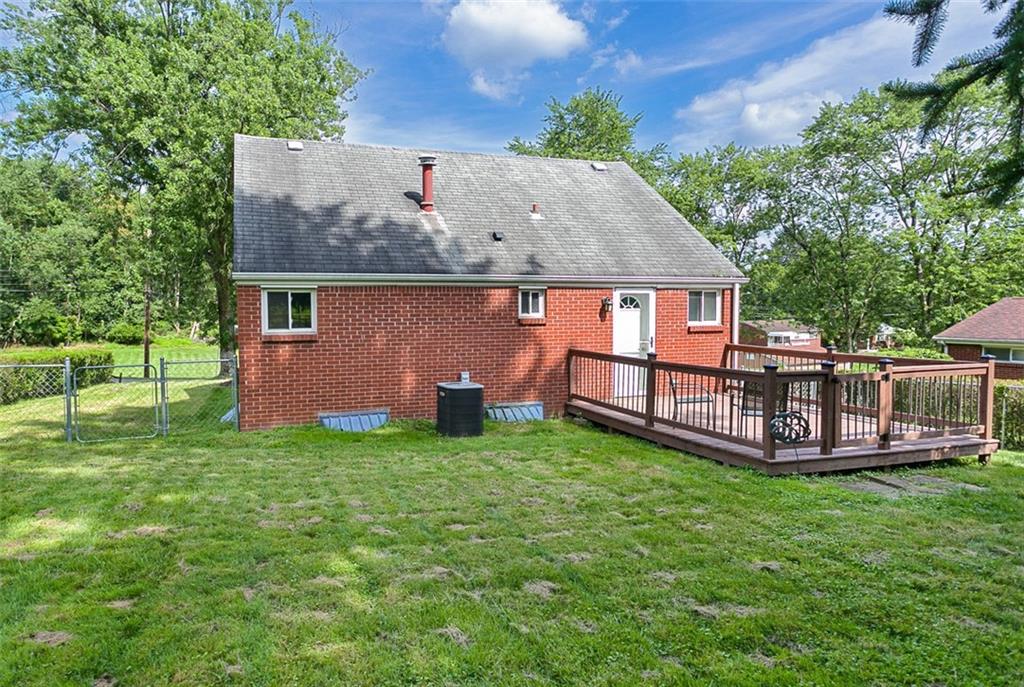 359 Hochberg Road Monroeville, PA 15146 - Photo 3 of 30 an aerial view of a house with backyard and wooden deck