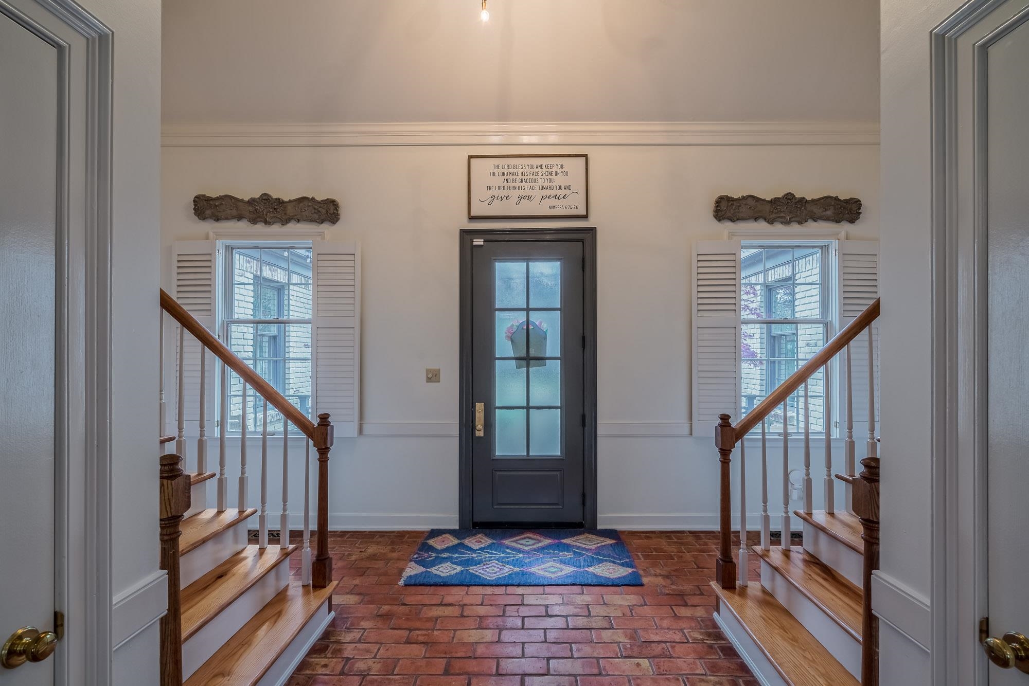 810 West Tree Cove Collierville, TN 38017 - Photo 4 of 25 a view of an entryway wooden floor and stairs