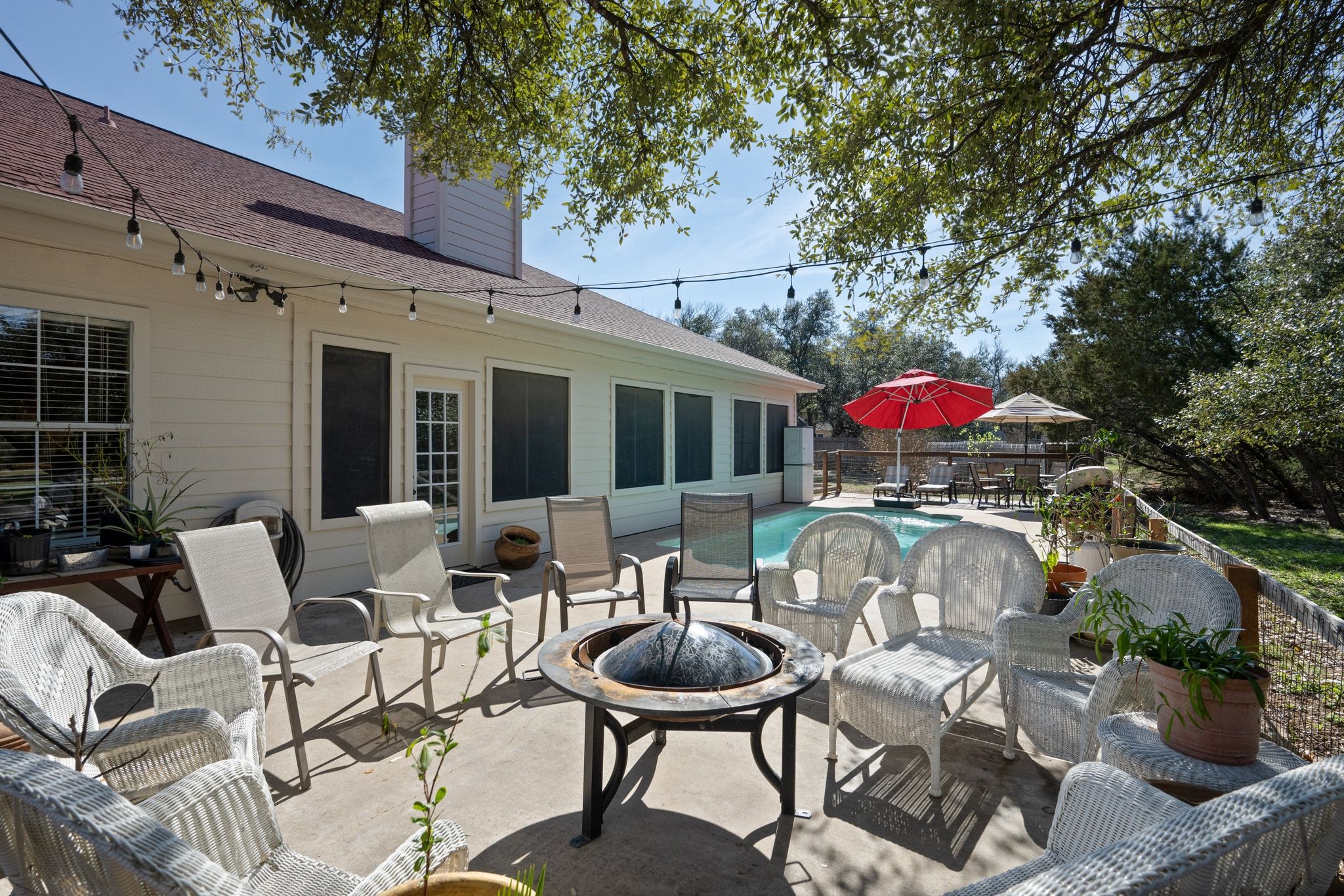 75 Four T Ranch Road Georgetown, TX 78633 - Photo 25 of 32 Plenty of room to gather around a solo stove or fire pit.