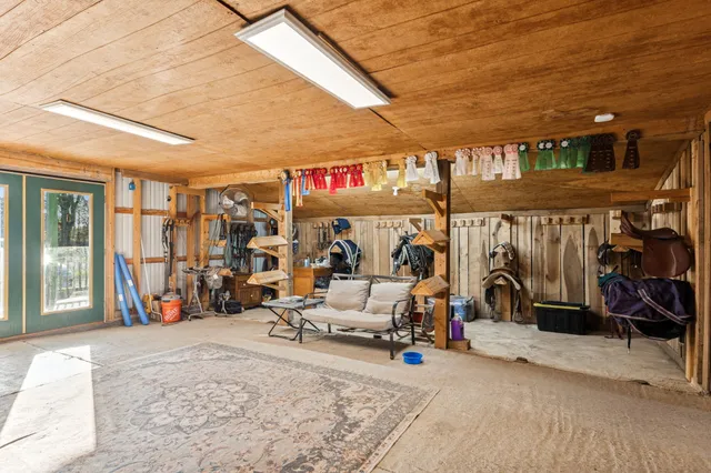 a view of an ocean and a mountain