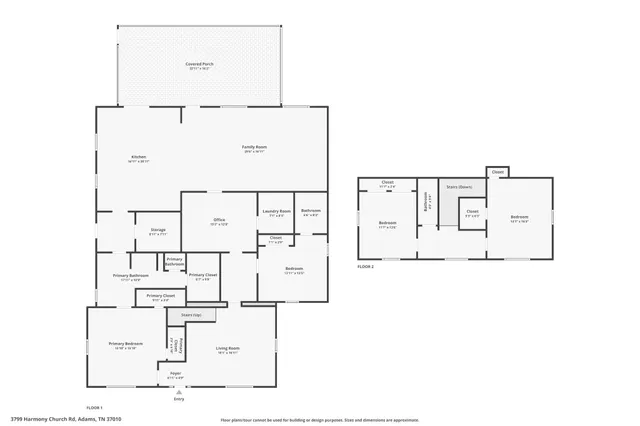 $1,550,000 | 3799 Harmony Church Road, Adams, TN 37010