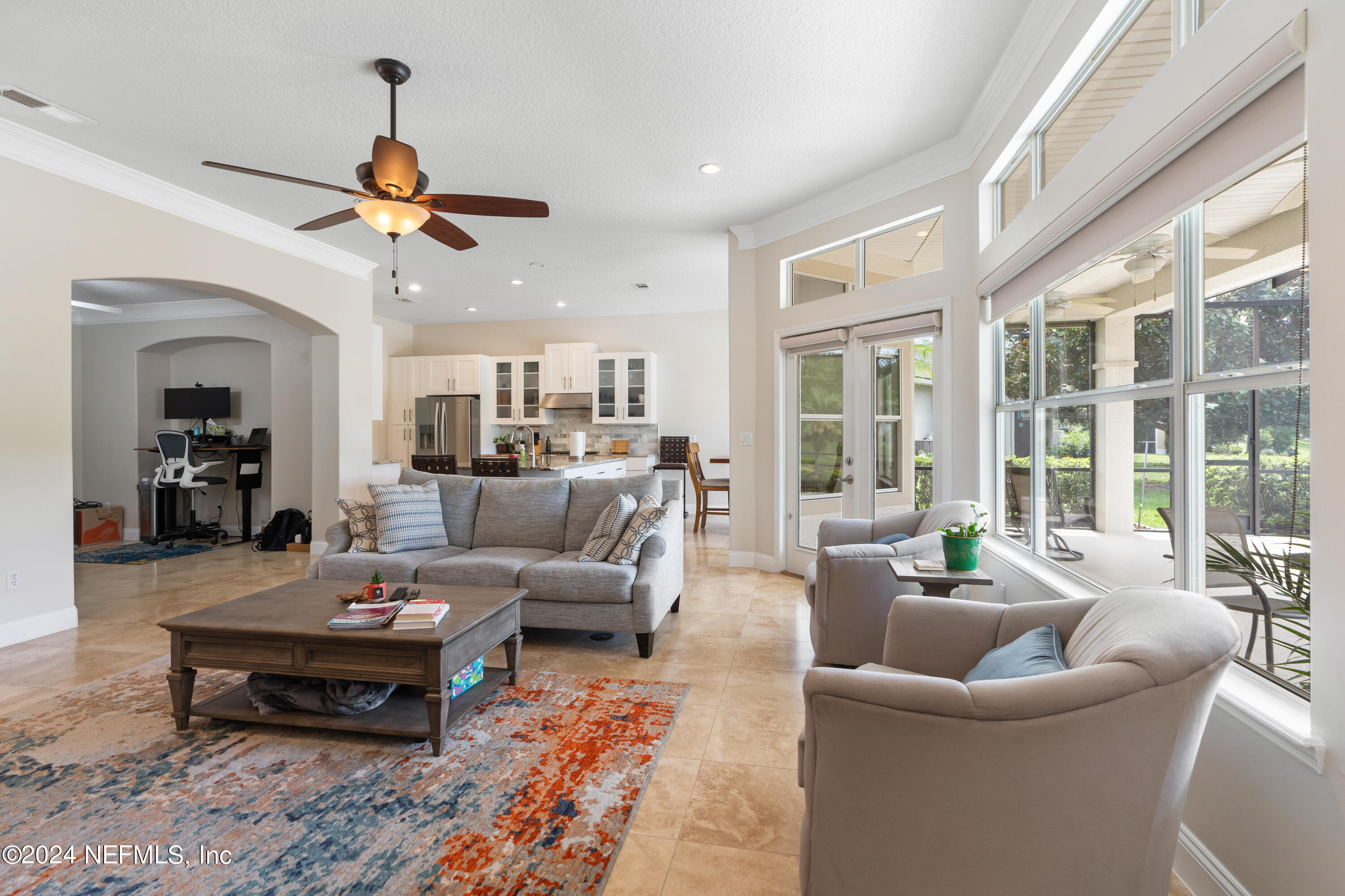 1144 Sandlake Road St. Augustine, FL 32092 - Photo 4 of 15 a living room with furniture and a large window