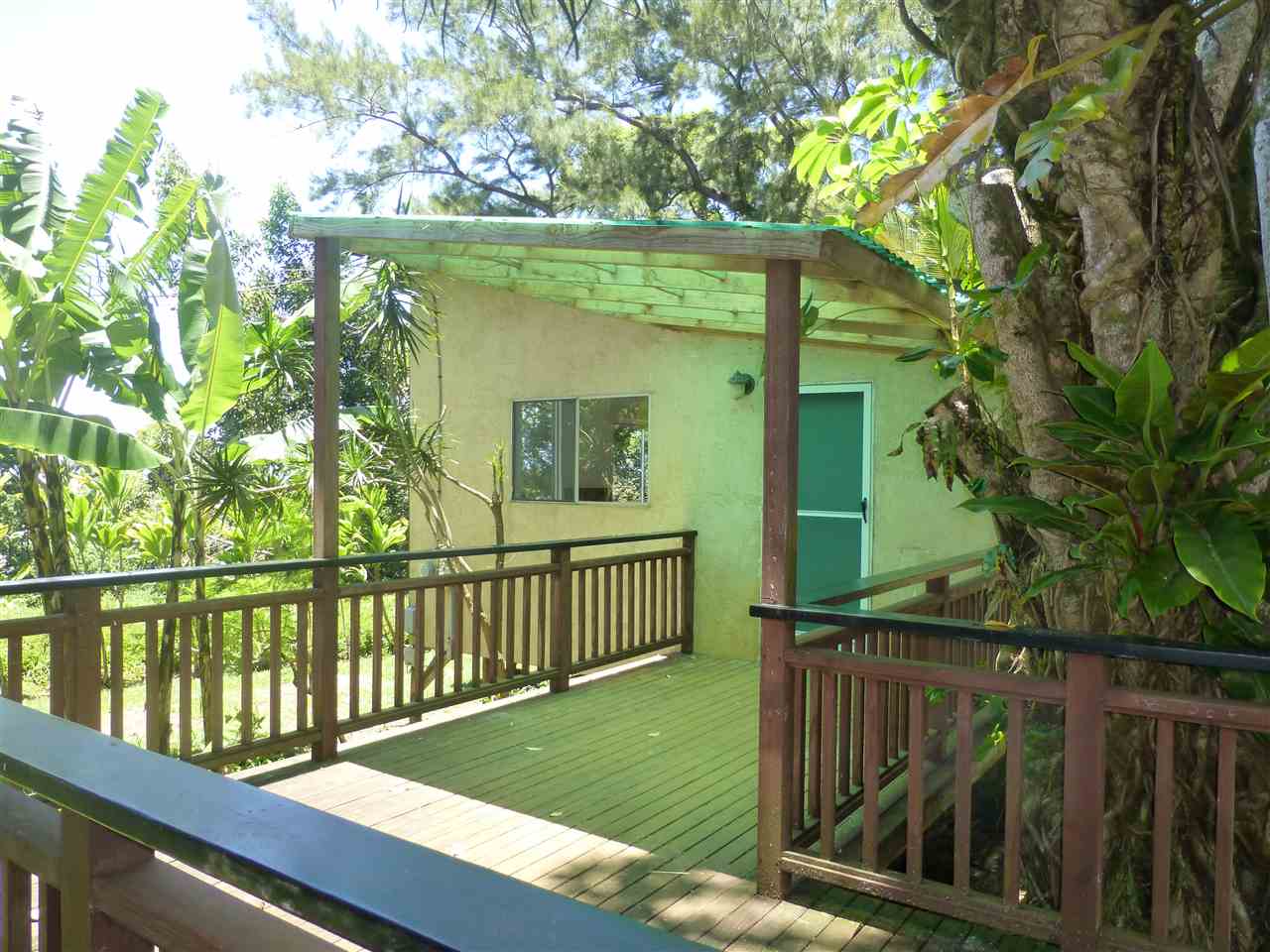 1661 West Kuiaha Road Haiku, HI 96708 - Photo 11 of 16 a view of a wooden deck