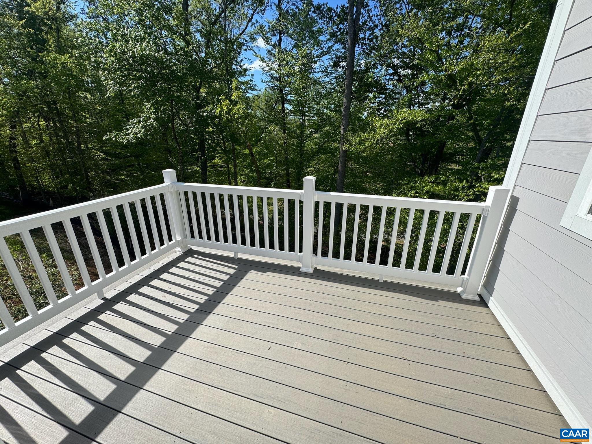 3441 Odom Court Charlottesville, VA 22901 - Photo 16 of 29 a balcony with wooden floor
