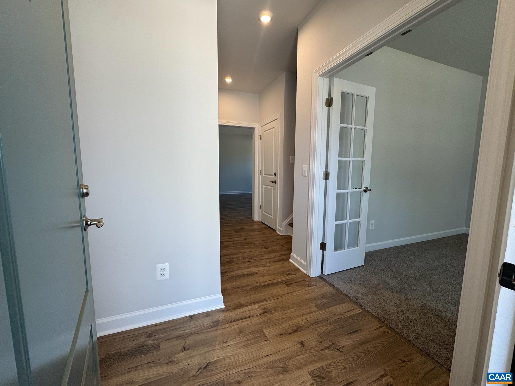 3441 Odom Court Charlottesville, VA 22901 - Photo 4 of 29 a view of a hallway with wooden floor