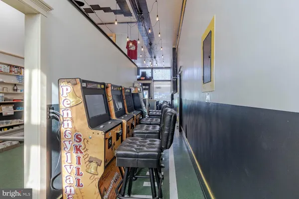 a view of store room with racks