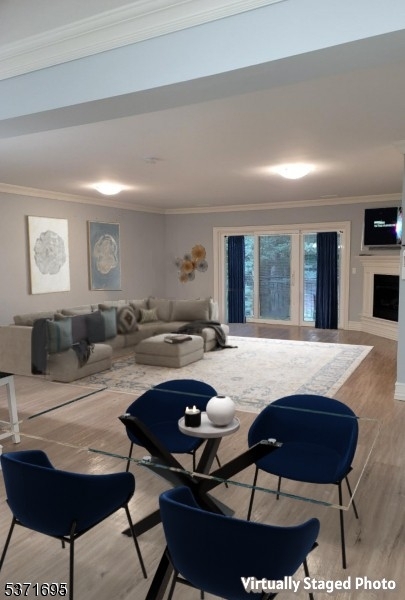 10 Lower Notch Road, Unit 11 Woodland Park, NJ 07424 - Photo 4 of 37 a living room with dining room and kitchen view