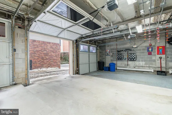 a view of garage