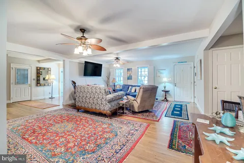 a room with furniture and a window