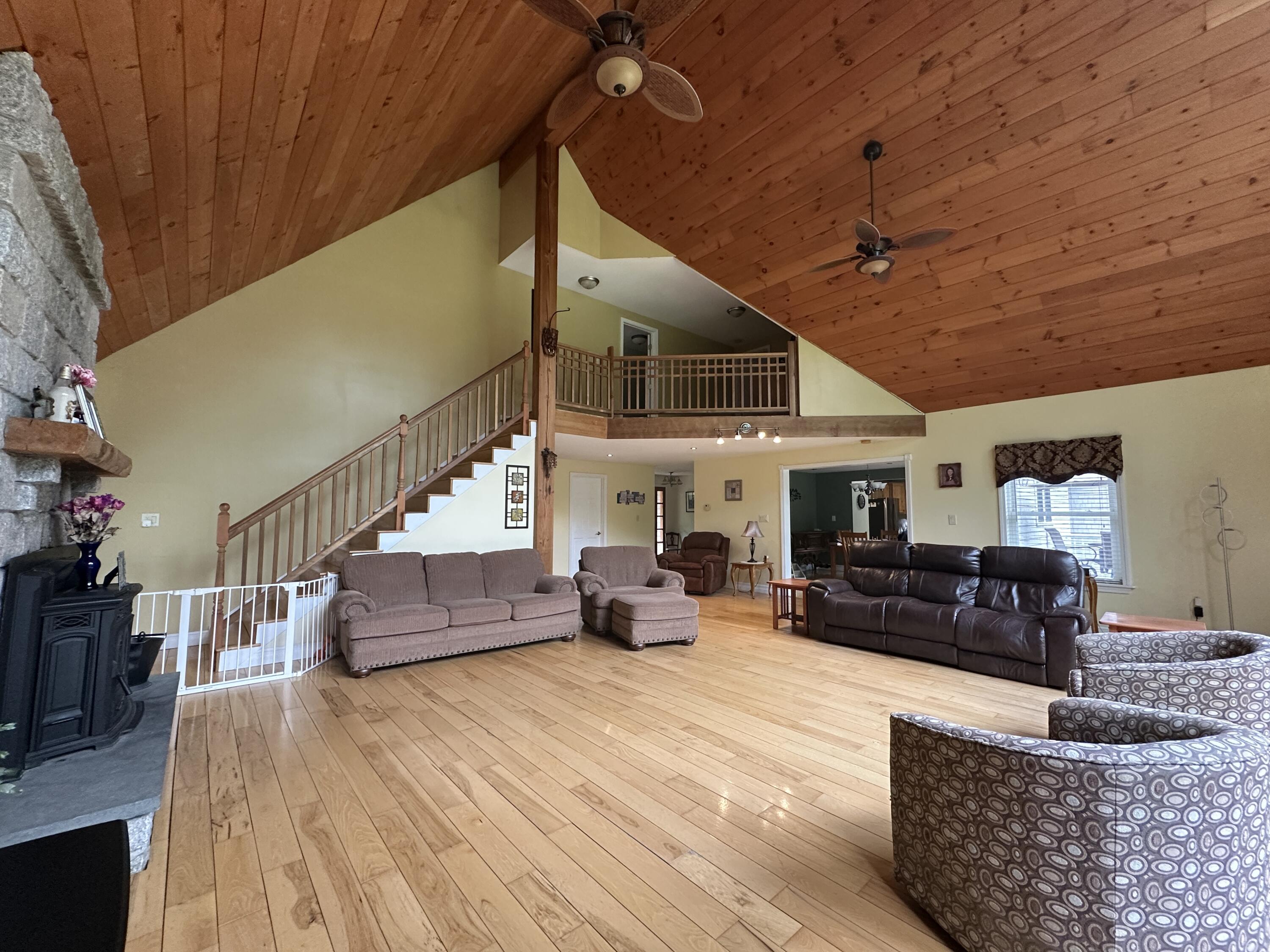 283 Davis Road Lyman, ME 04002 - Photo 6 of 48 view to loft