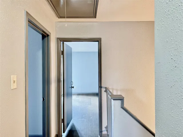 a view of front door