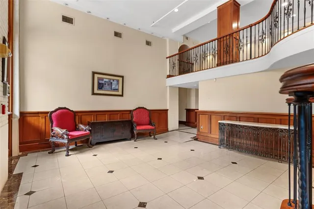 a view of a city with tall buildings