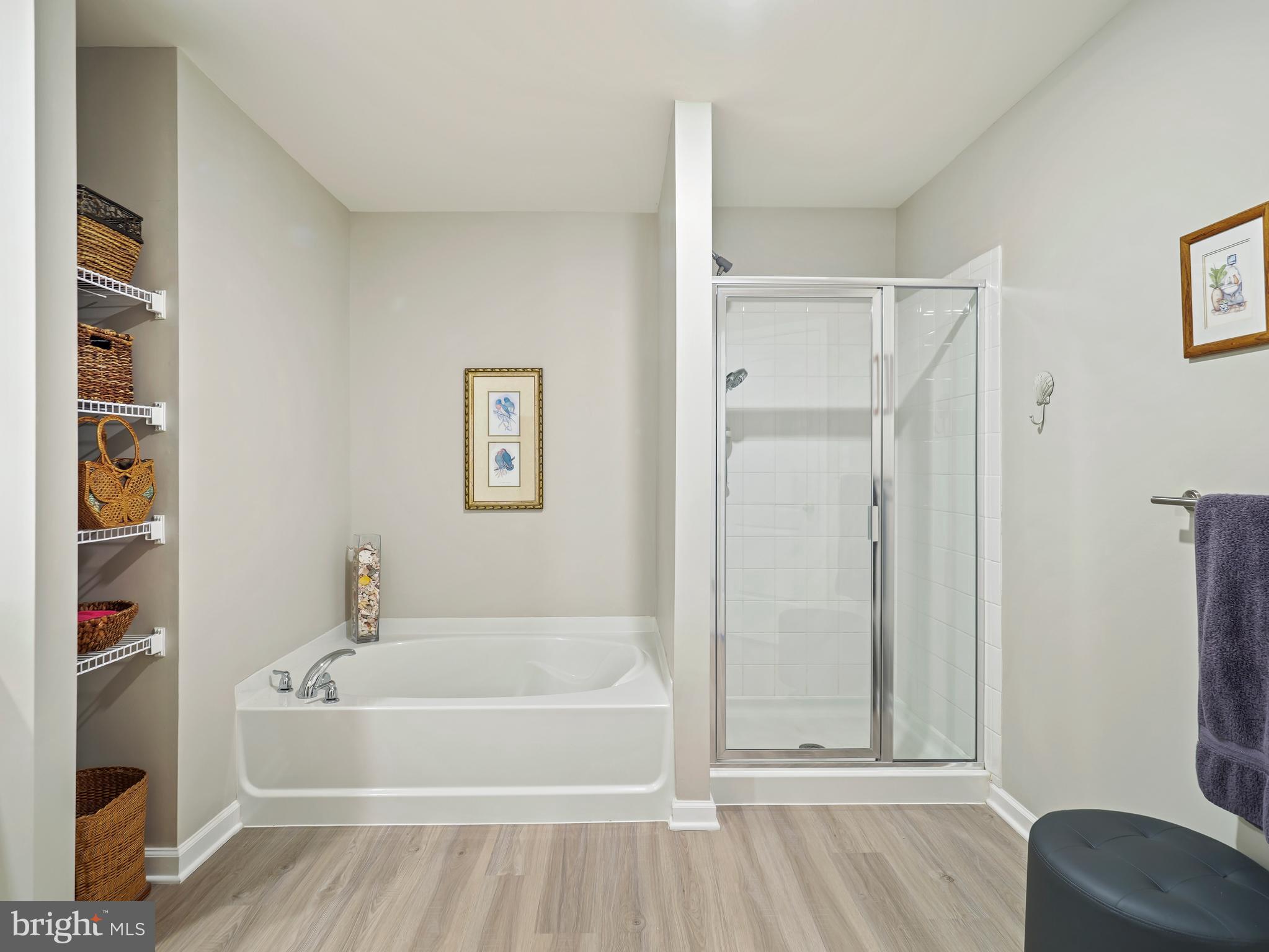 104 Rappahannock Run Falling Waters, WV 25419 - Photo 32 of 41 a bathroom with a tub and shower