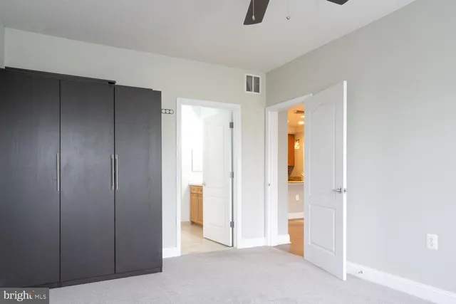 a view of empty room