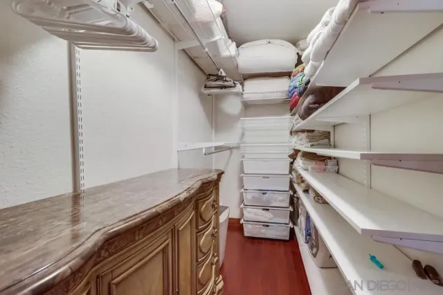 a view of storage and utility room