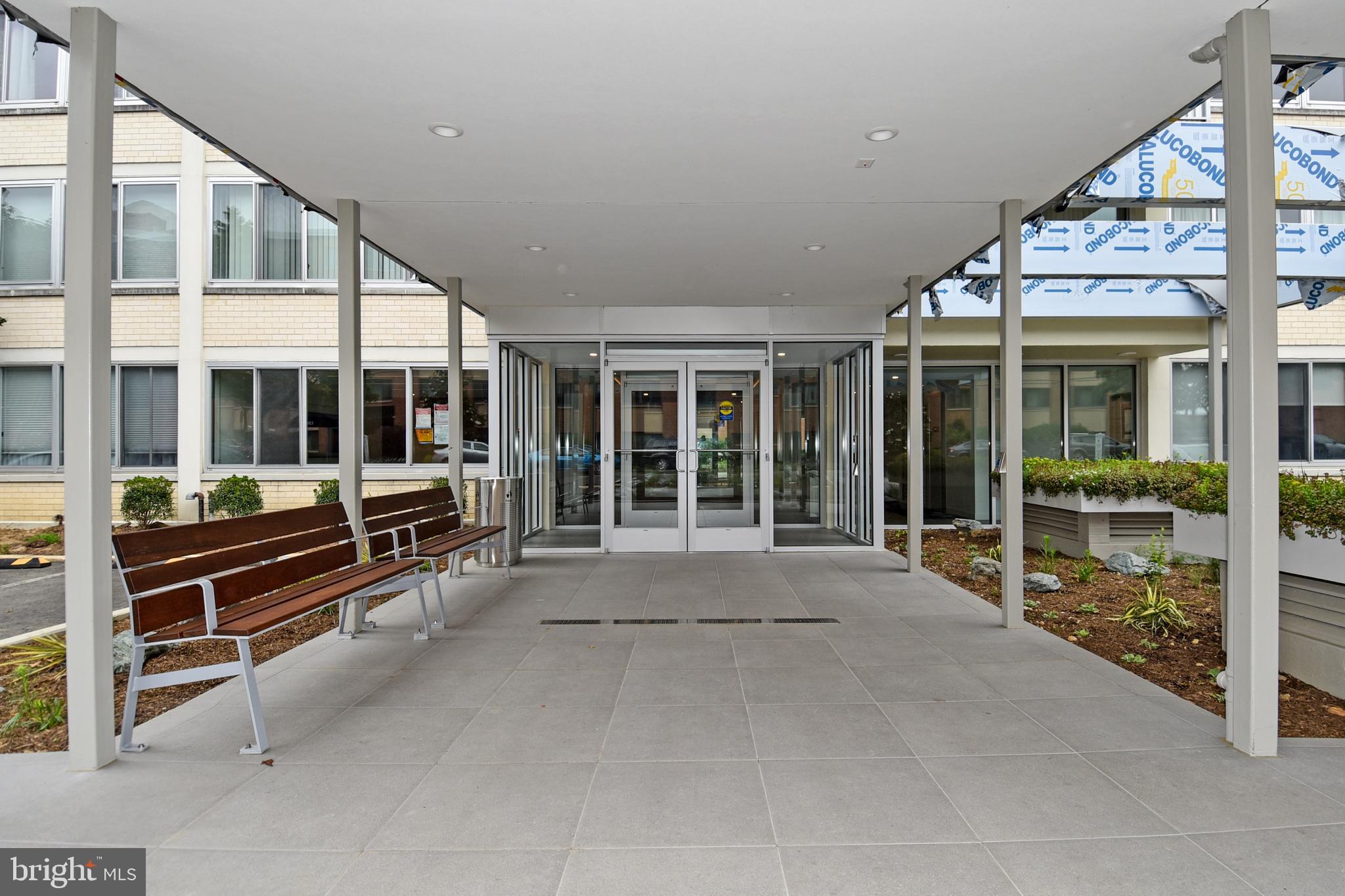 New Front Portico Entrance