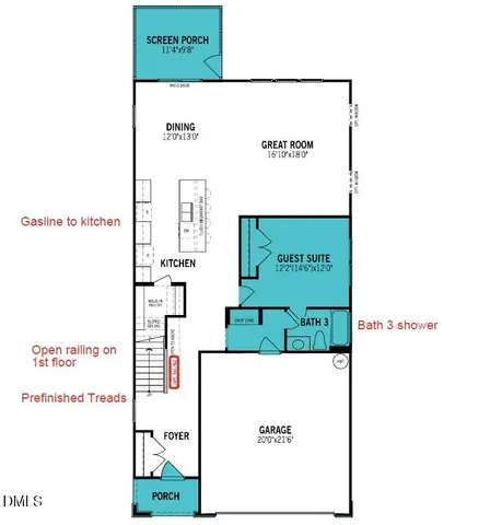 a picture of a floor plan