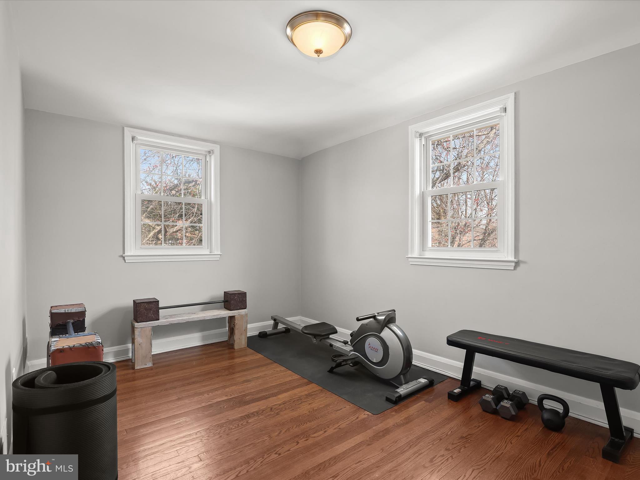 1632 Aberdeen Road Towson, MD 21286 - Photo 22 of 35 a view of a workspace with furniture and a window