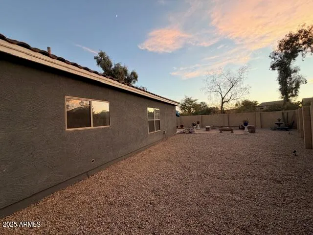 a view of a house with a garage