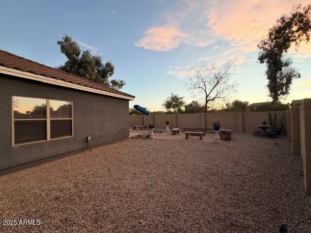 a view of outdoor space and yard
