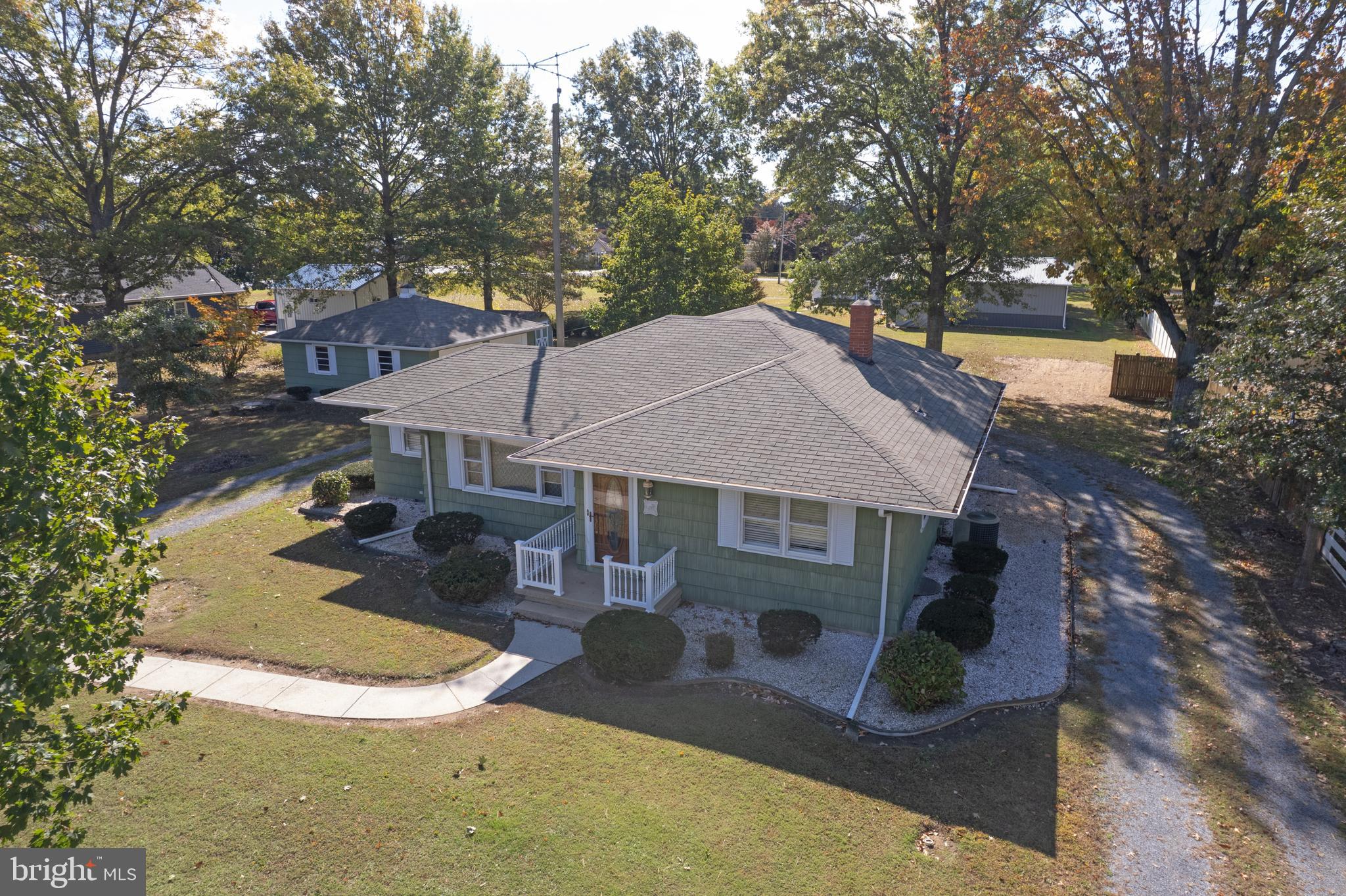 18532 Johnson Road Lincoln, DE 19960 - Photo 13 of 55 an aerial view of a house