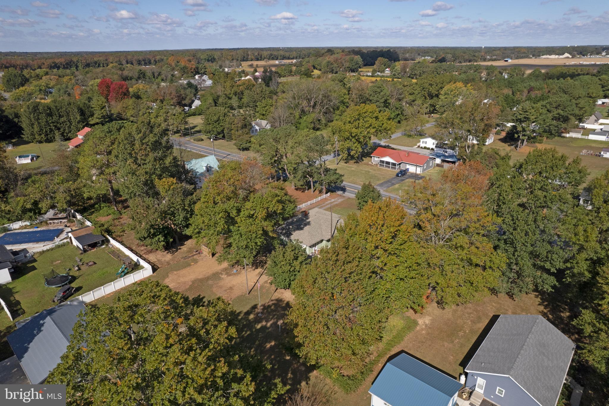 18532 Johnson Road Lincoln, DE 19960 - Photo 52 of 55 an aerial view of residential house with outdoor space
