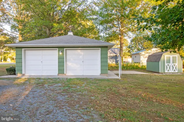 a house with trees in front of it