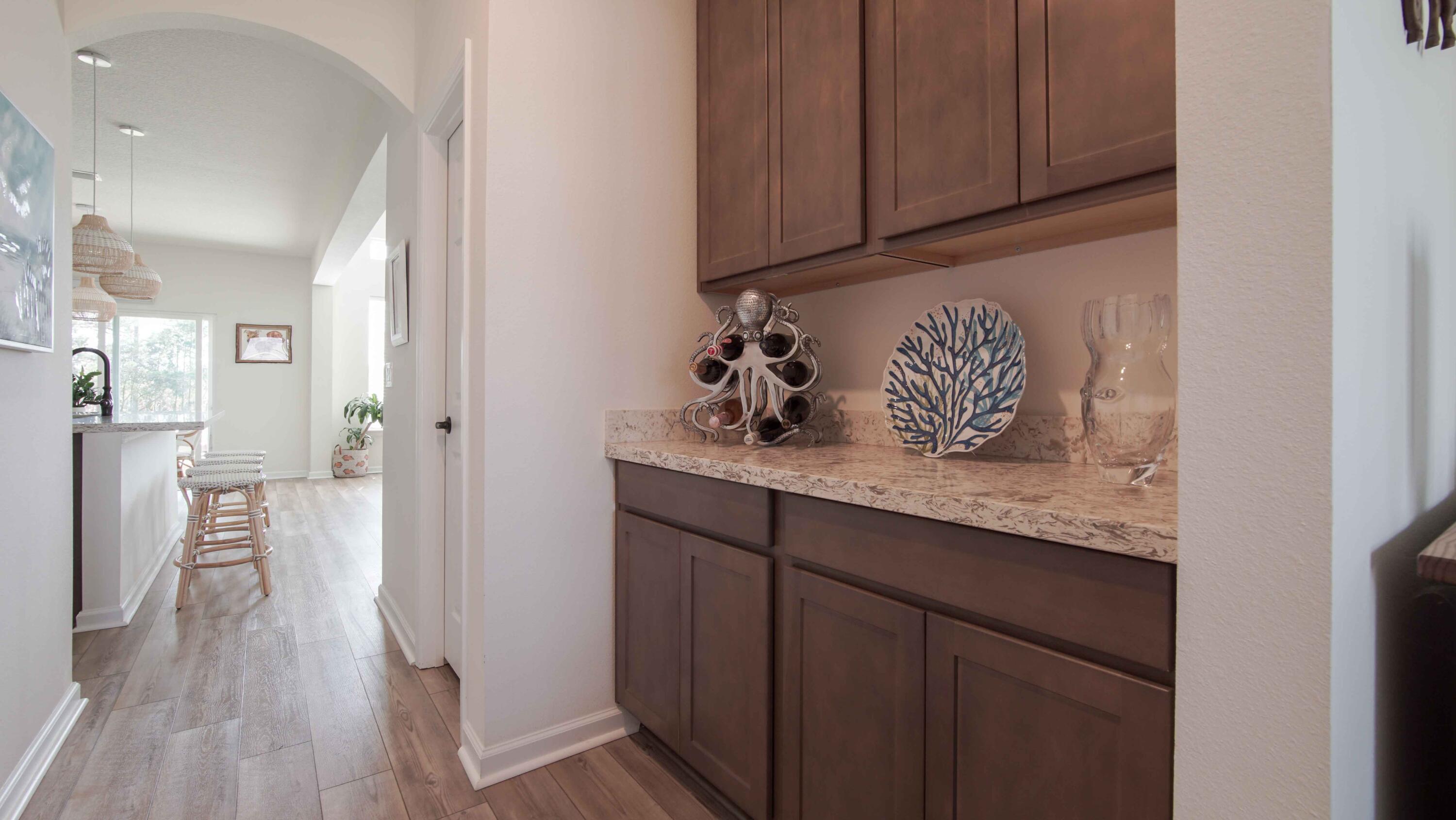 322 Fairway Crossing Freeport, FL 32439 - Photo 14 of 56 a view of a hallway with wooden floor