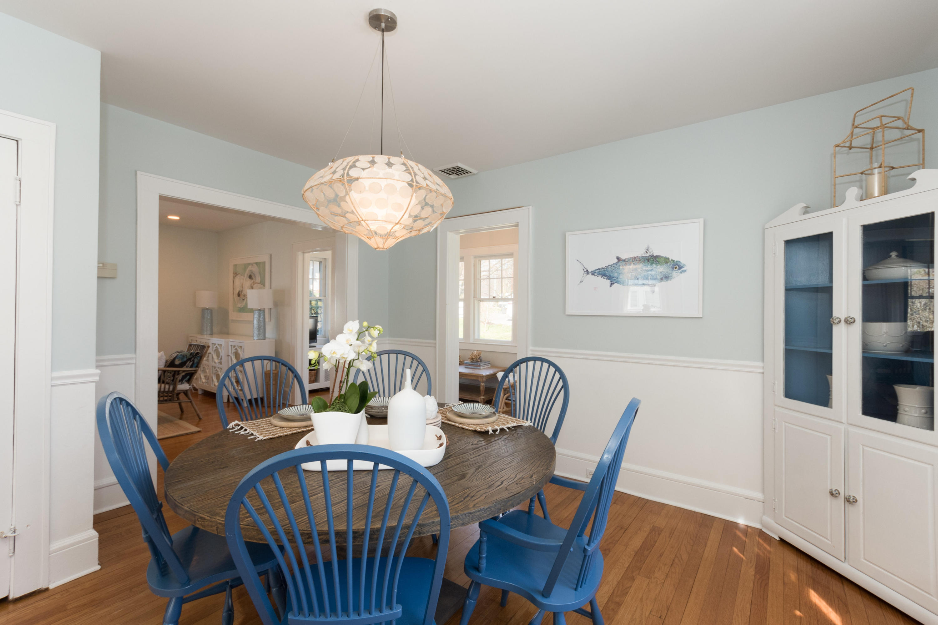 12 Maple Street Darien, CT 06820 - Photo 14 of 42 a view of a dining room with furniture and wooden floor