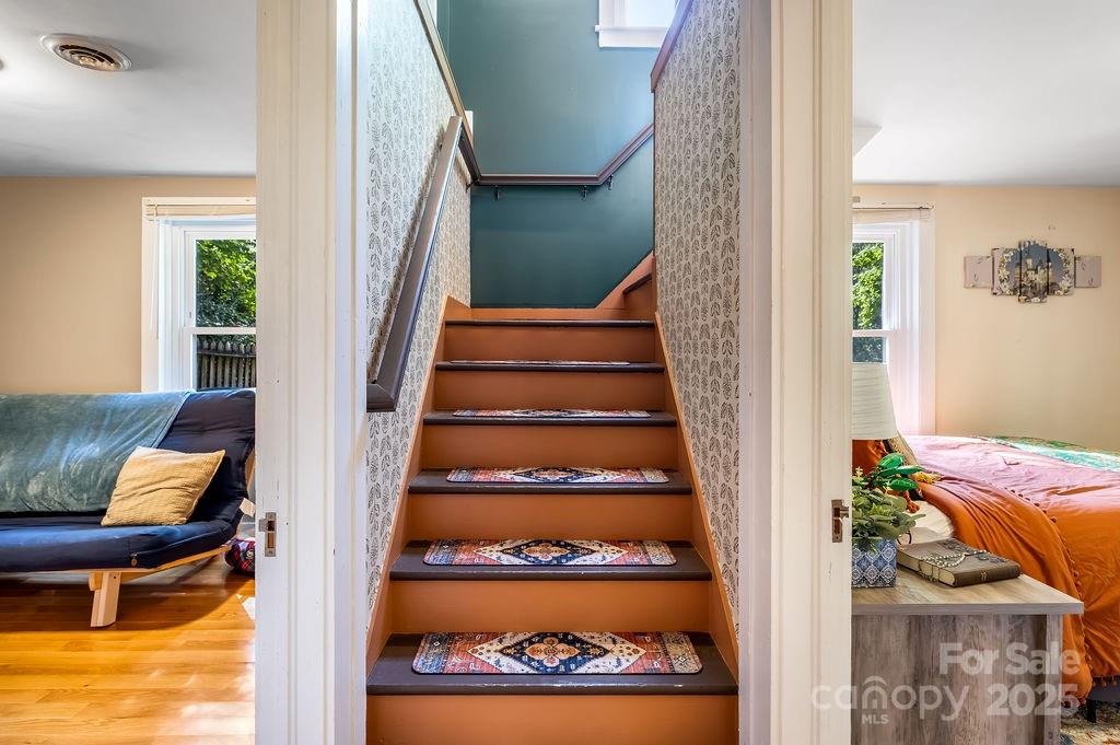34 Coosa Rdg Drive Whittier, NC 28789 - Photo 15 of 33 a view of entryway with furniture and wooden floor