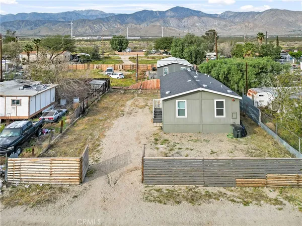a view of a terrace with a ocean view