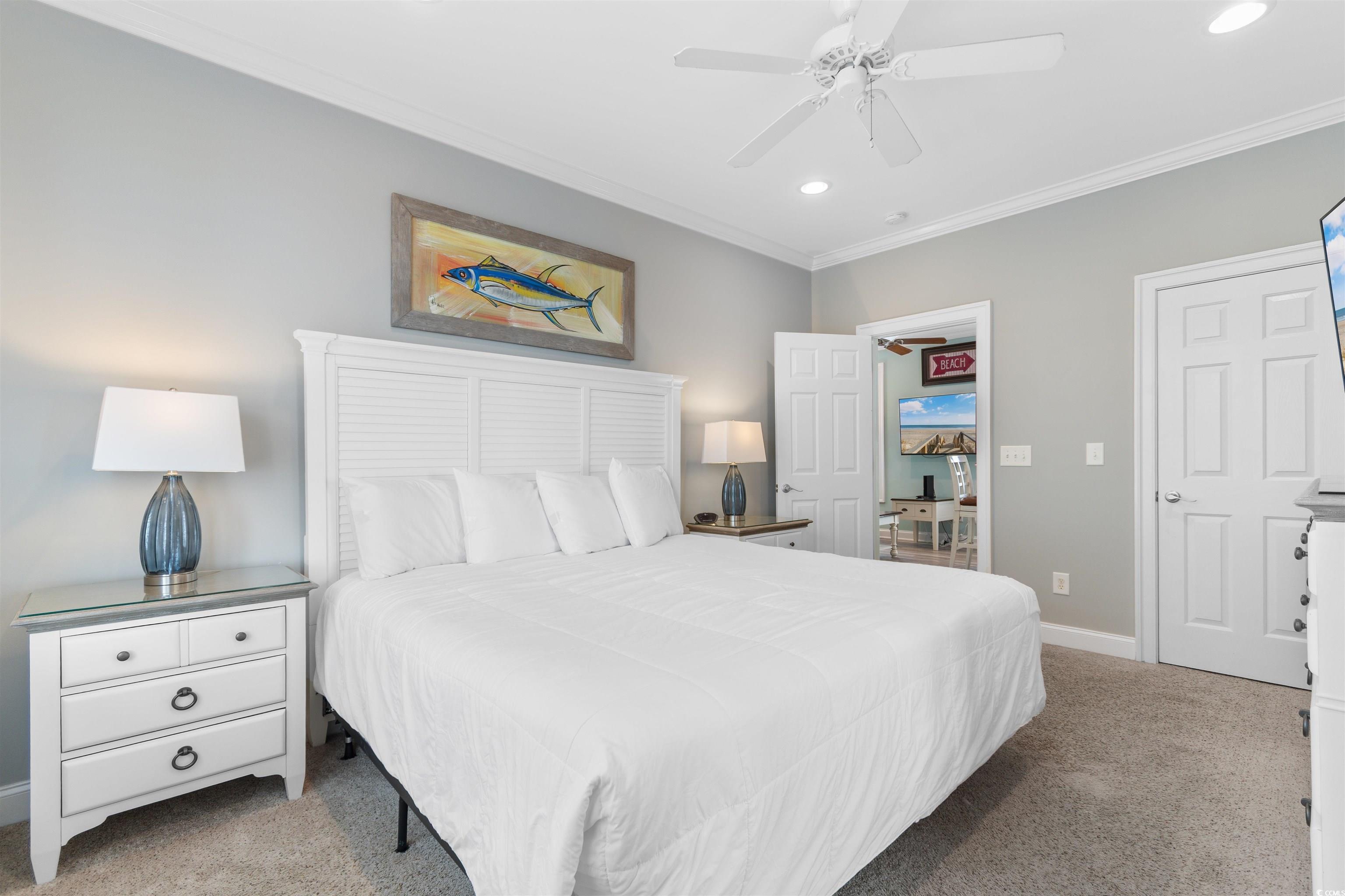 703 South Waccamaw Drive Murrells Inlet, SC 29576 - Photo 32 of 40 Second Primary Bedroomof Home