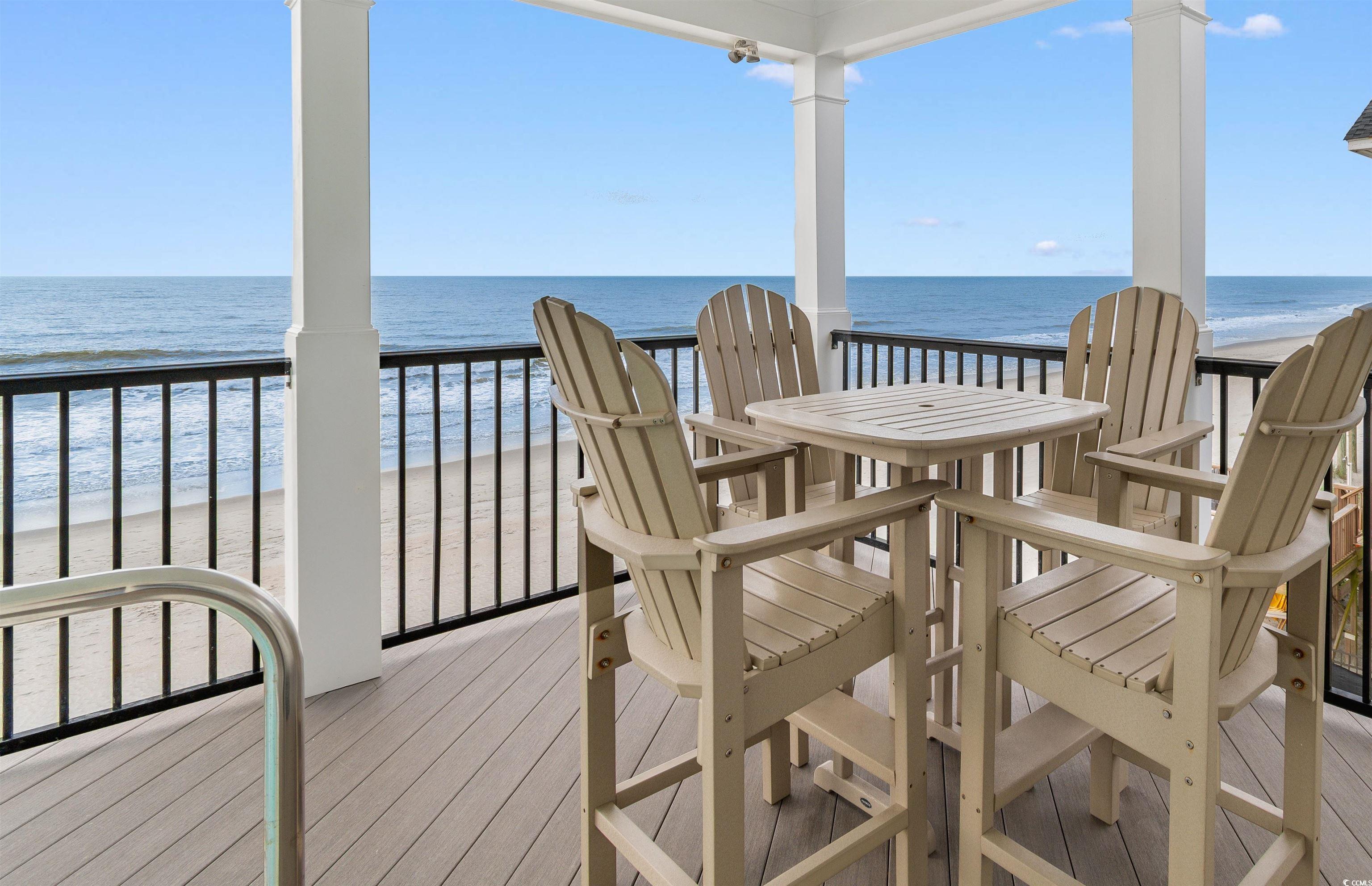 703 South Waccamaw Drive Murrells Inlet, SC 29576 - Photo 8 of 40 Ocean/Beach Front Balcony