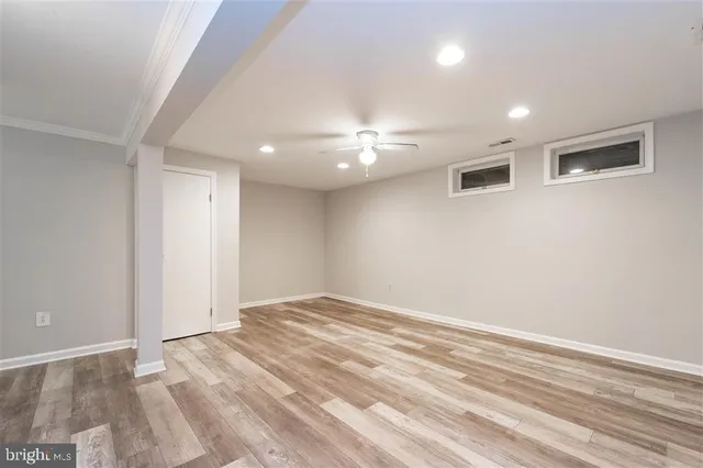 a view of empty room