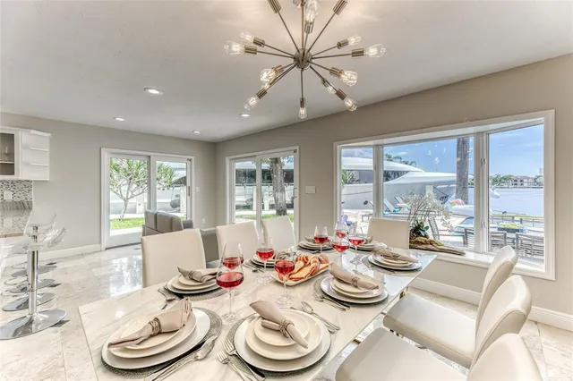 a view of a glass door with a glass door