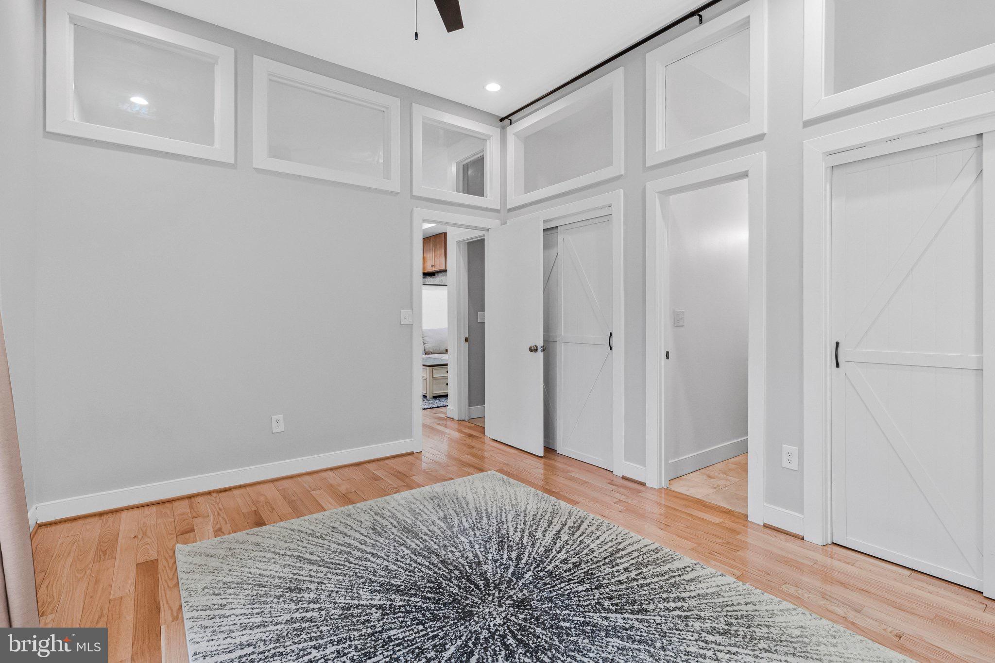 1240 4th Street Northwest, Unit T Washington, DC 20001 - Photo 21 of 28 Primary Bedroom with ensuite bath and dual closets