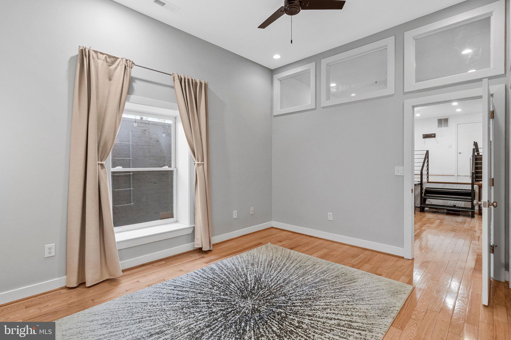 1240 4th Street Northwest, Unit T Washington, DC 20001 - Photo 22 of 28 Bright and airy room with modern accents.