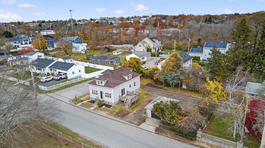228 Dickinson Street Fall River, MA 02721 - Photo 37 of 40 an aerial view of residential houses with outdoor space