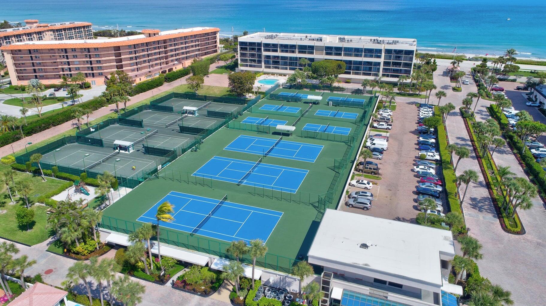 2707 North Ocean Boulevard, Unit 306D Boca Raton, FL 33431 - Photo 49 of 50 Tennis Courts